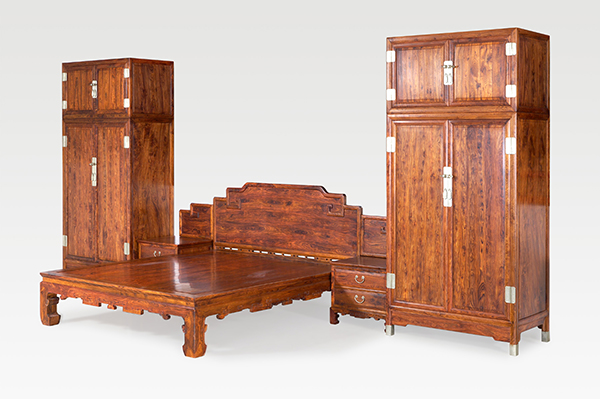 海南黄花梨大床