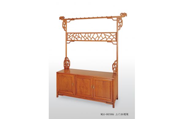 三门衣帽架MLG-005006